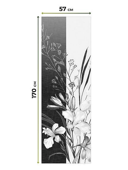 Рулонная штора для кухни для детской Ронлирт - 104 - ширина 57 см - фото 5