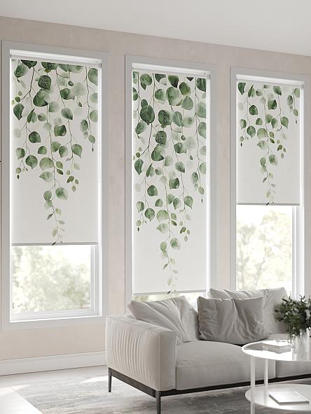 Рулонная штора для кухни для детской Ронлирт - 105 - ширина 57 см - фото 6