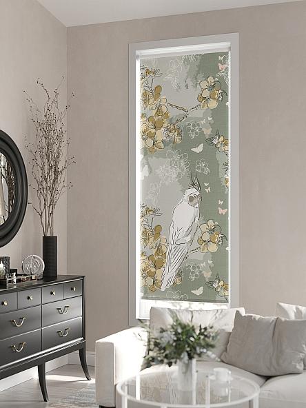 Рулонная штора для кухни для детской Ронлирт - 107 - ширина 57 см - фото 3