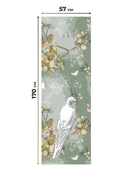 Рулонная штора для кухни для детской Ронлирт - 107 - ширина 57 см - фото 5