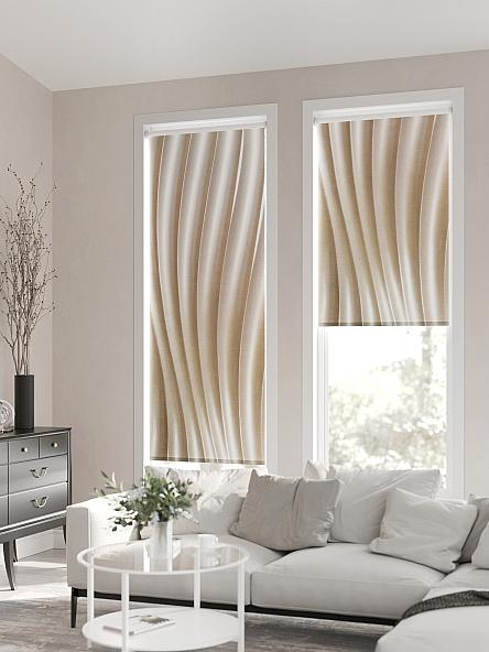 Рулонная штора для кухни для детской Ронлирт - 109 - ширина 57 см