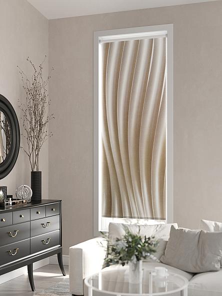 Рулонная штора для кухни для детской Ронлирт - 109 - ширина 57 см - фото 3