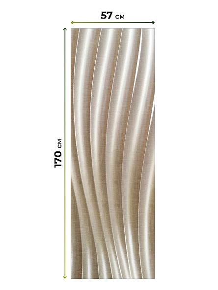 Рулонная штора для кухни для детской Ронлирт - 109 - ширина 57 см - фото 5