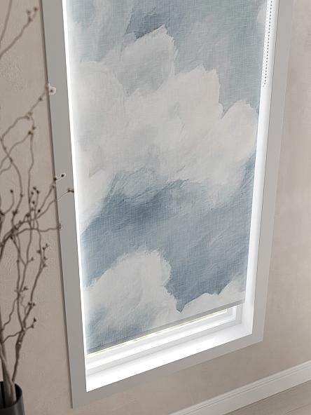 Рулонная штора для кухни для детской Ронлирт - 111 - ширина 57 см - фото 4