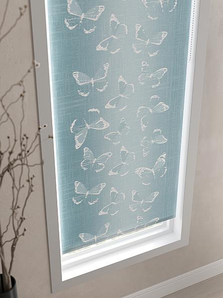 Рулонная штора для кухни для детской Ронлирт - 114 - ширина 57 см - фото 4