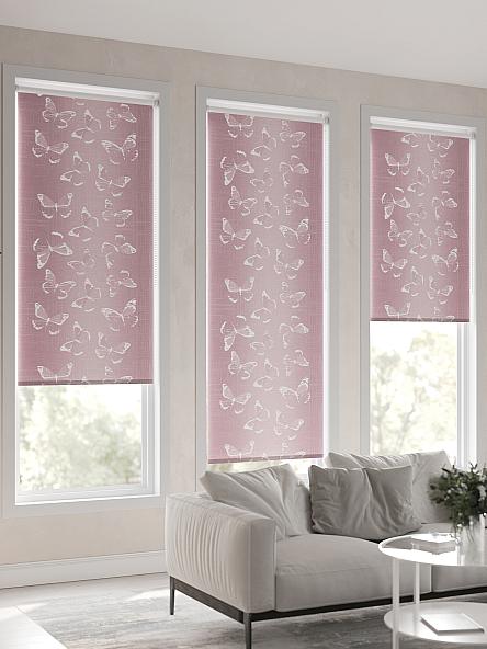 Рулонная штора для кухни для детской Ронлирт - 117 - ширина 57 см - фото 6