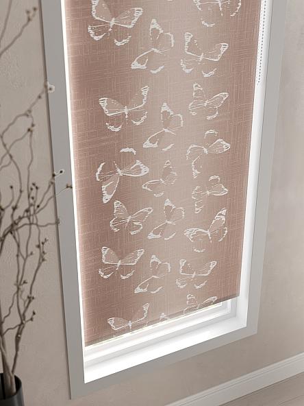 Рулонная штора для кухни для детской Ронлирт - 118 - ширина 57 см - фото 4