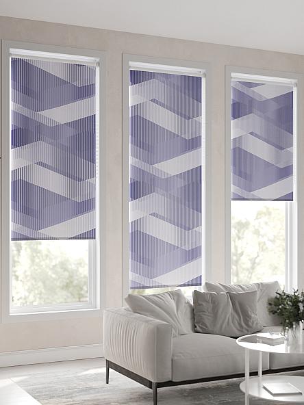 Рулонная штора для кухни для детской Ронлирт - 120 - ширина 57 см - фото 6