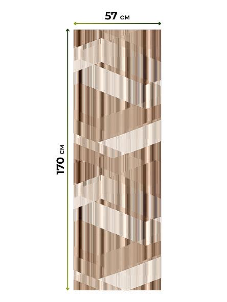 Рулонная штора для кухни для детской Ронлирт - 121 - ширина 57 см - фото 5