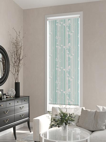 Рулонная штора для кухни для детской Ронлирт - 123 - ширина 57 см - фото 3