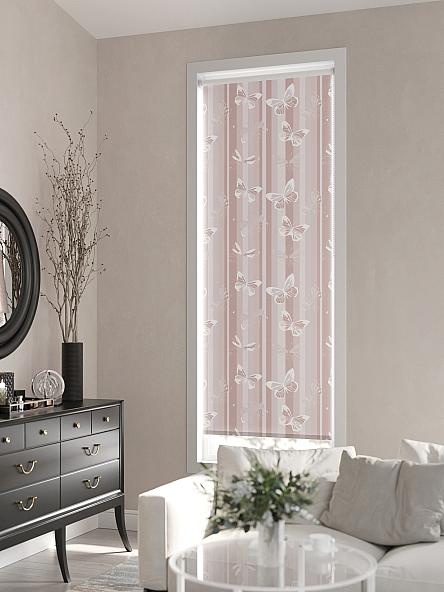 Рулонная штора для кухни для детской Ронлирт - 124 - ширина 57 см - фото 3