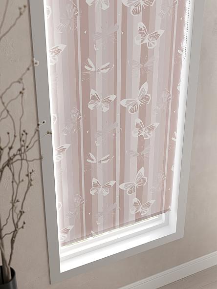 Рулонная штора для кухни для детской Ронлирт - 124 - ширина 57 см - фото 4