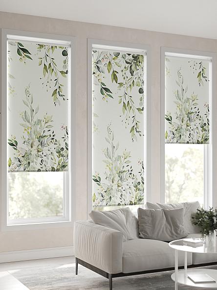 Рулонная штора для кухни для детской Ронлирт - 125 - ширина 57 см - фото 6