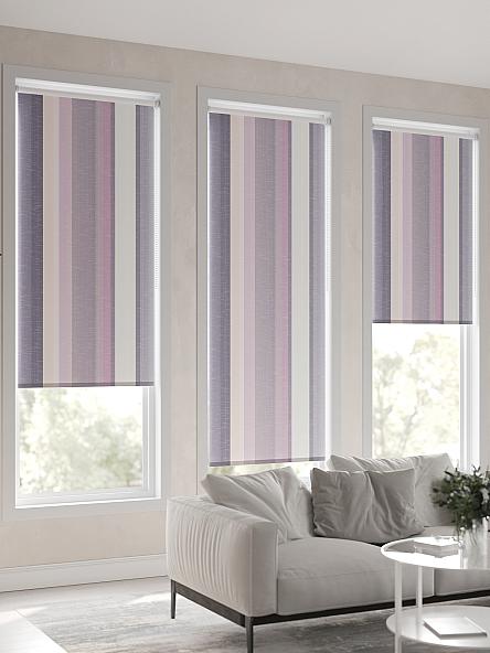 Рулонная штора для кухни для детской Ронлирт - 127 - ширина 57 см - фото 6