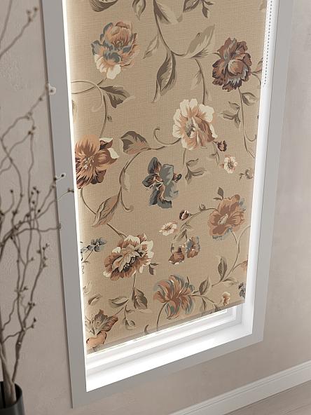 Рулонная штора для кухни для детской Ронлирт - 128 - ширина 57 см - фото 4