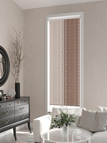 Рулонная штора для кухни для детской Ронлирт - 130 - ширина 57 см - фото 3