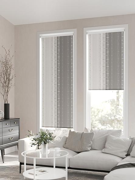 Рулонная штора для кухни для детской Ронлирт - 131 - ширина 57 см