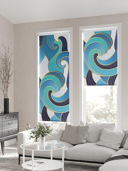 Рулонная штора для кухни для детской Ронлирт - 136 - ширина 57 см