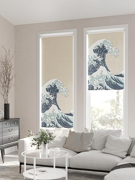 Рулонная штора для кухни для детской Ронлирт - 137 - ширина 57 см