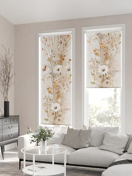 Рулонная штора для кухни для детской Ронлирт - 139 - ширина 57 см