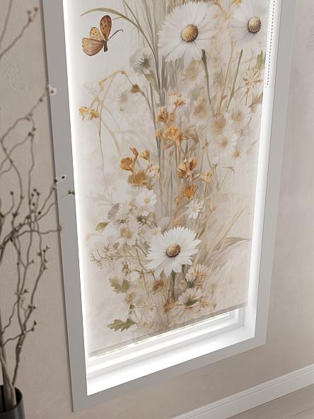 Рулонная штора для кухни для детской Ронлирт - 139 - ширина 57 см - фото 4