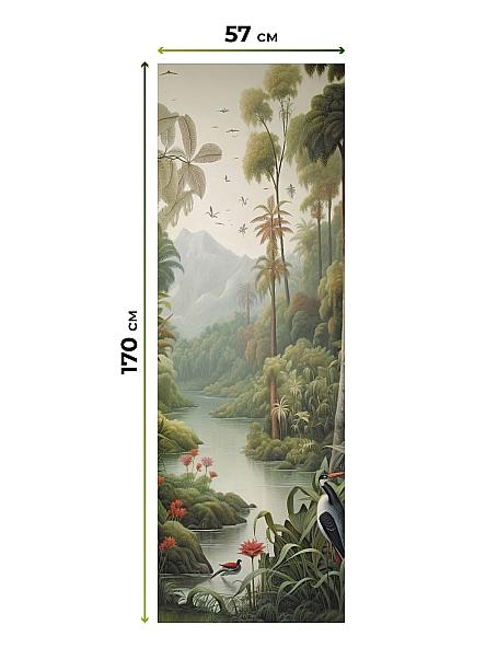 Рулонная штора для кухни для детской Ронлирт - 143 - ширина 57 см - фото 5