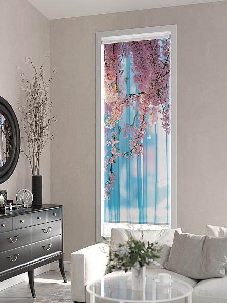 Рулонная штора для кухни для детской Ронлирт - 147 - ширина 57 см - фото 3