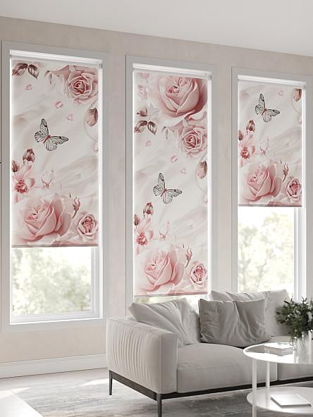 Рулонная штора для кухни для детской Ронлирт - 152 - ширина 57 см - фото 6