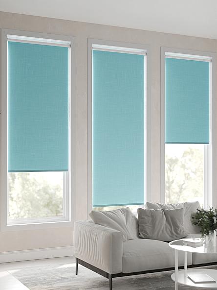 Рулонная штора для кухни для детской Ронлирт - 186 - ширина 57 см - фото 6