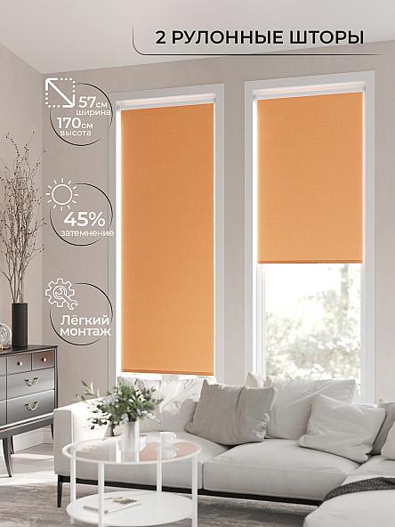 Рулонная штора для кухни для детской Ронлирт - 189 - ширина 57 см - фото 2