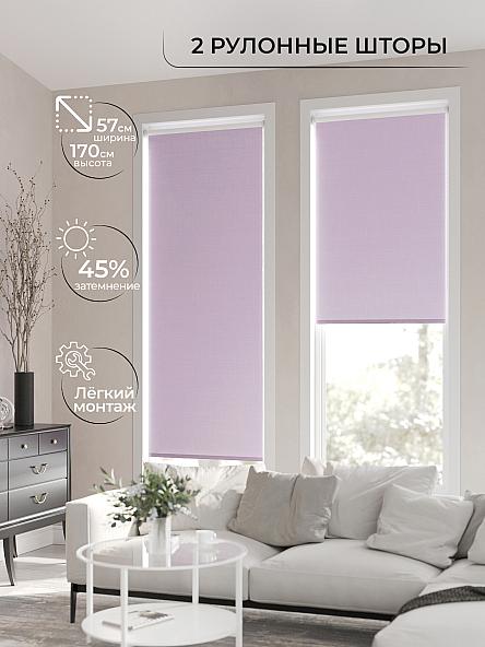 Рулонная штора для кухни для детской Ронлирт - 192 - ширина 57 см - фото 2