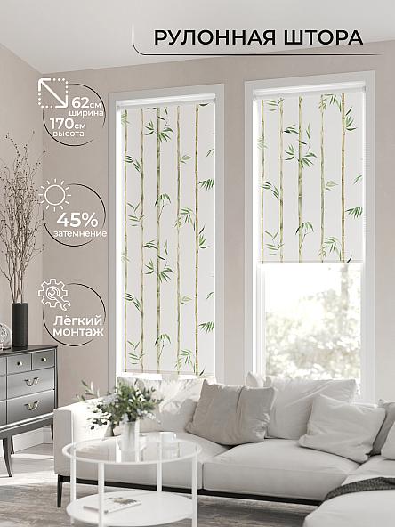 Рулонная штора для кухни для детской Клартис - 04 - ширина 62 см - фото 2