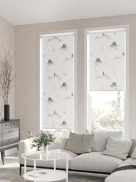 Рулонная штора для кухни для детской Клартис - 07 - ширина 62 см