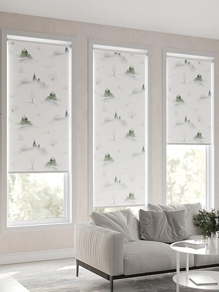 Рулонная штора для кухни для детской Клартис - 07 - ширина 62 см - фото 6