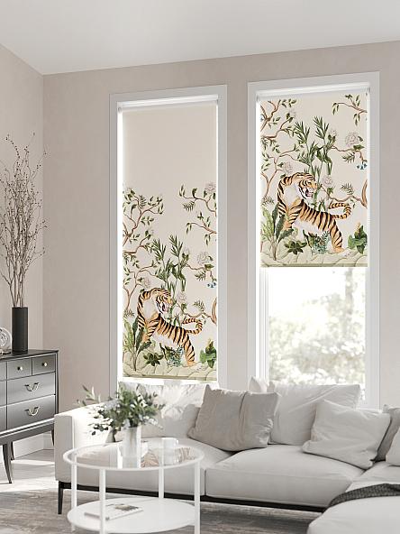 Рулонная штора для кухни для детской Клартис - 28 - ширина 62 см