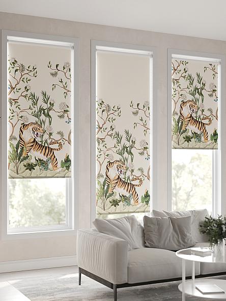 Рулонная штора для кухни для детской Клартис - 28 - ширина 62 см - фото 6