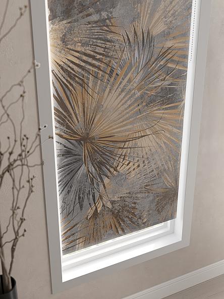 Рулонная штора для кухни для детской Клартис - 32 - ширина 62 см - фото 4