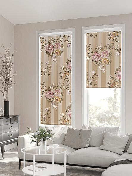 Рулонная штора для кухни для детской Клартис - 34 - ширина 62 см