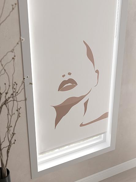 Рулонная штора для кухни для детской Клартис - 35 - ширина 62 см - фото 4