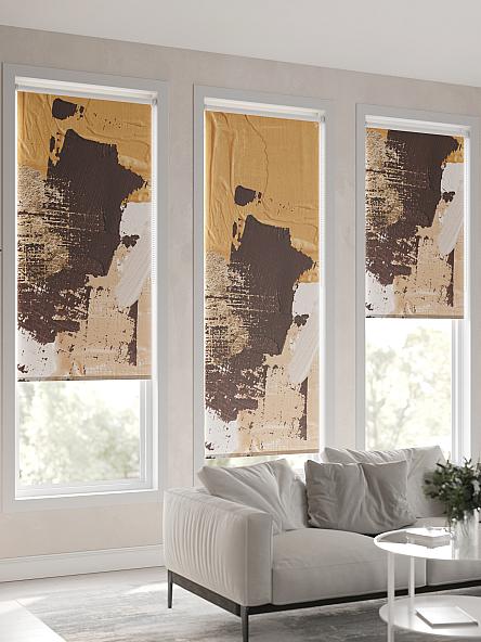 Рулонная штора для кухни для детской Клартис - 36 - ширина 62 см - фото 6