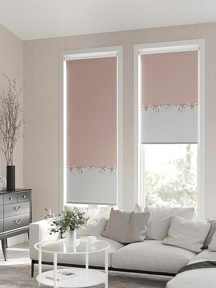 Рулонная штора для кухни для детской Клартис - 39 - ширина 62 см