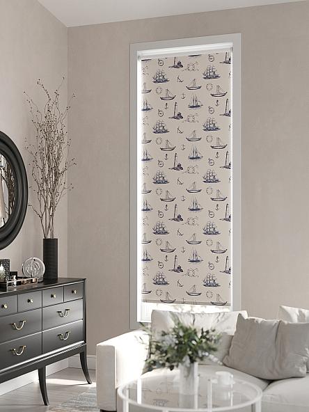 Рулонная штора для кухни для детской Клартис - 42 - ширина 62 см - фото 3