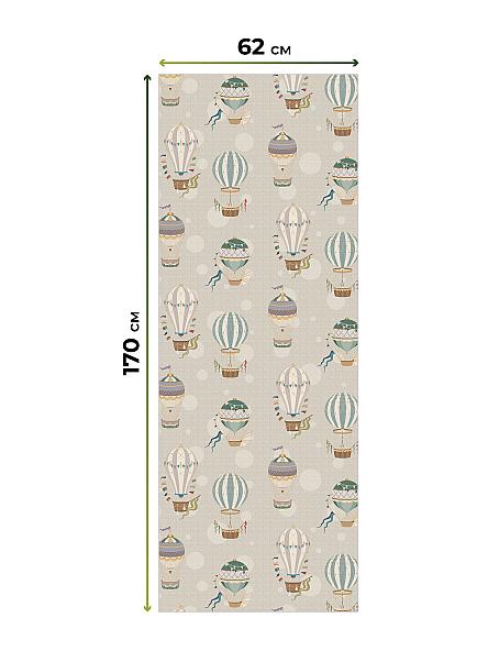 Рулонная штора для кухни для детской Клартис - 43 - ширина 62 см - фото 5