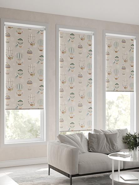 Рулонная штора для кухни для детской Клартис - 43 - ширина 62 см - фото 6