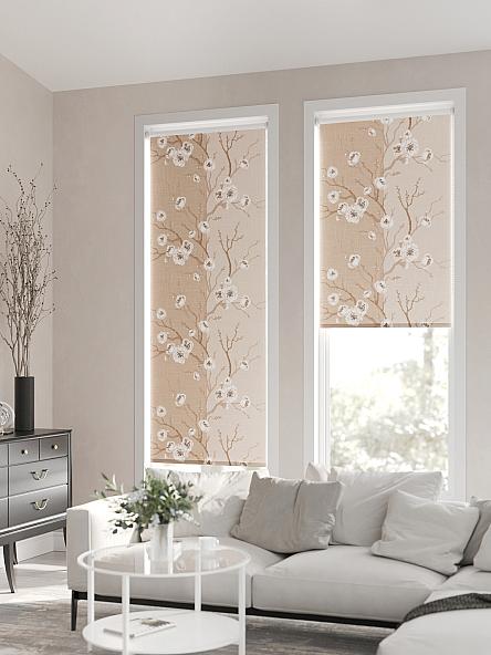 Рулонная штора для кухни для детской Клартис - 49 - ширина 62 см