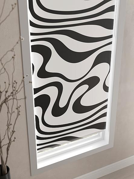 Рулонная штора для кухни для детской Клартис - 53 - ширина 62 см - фото 4