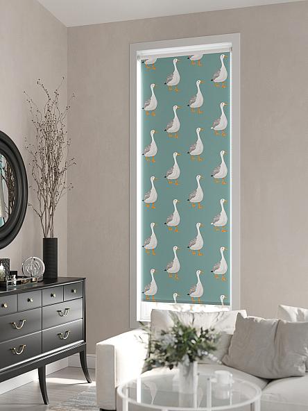 Рулонная штора для кухни для детской Клартис - 54 - ширина 62 см - фото 3