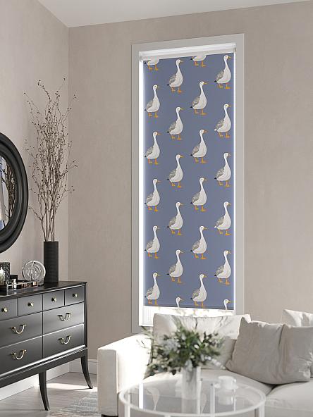 Рулонная штора для кухни для детской Клартис - 55 - ширина 62 см - фото 3