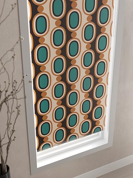 Рулонная штора для кухни для детской Клартис - 58 - ширина 62 см - фото 4