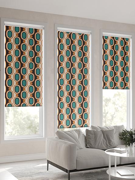 Рулонная штора для кухни для детской Клартис - 58 - ширина 62 см - фото 6